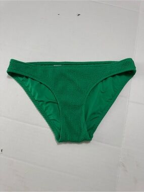 aerie Green Textured Bikini Bottom